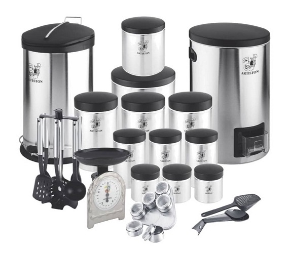 سرویس آشپزخانه 30پارچه استیل آرتیستون