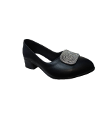 کفش کالج نگین دار مربعی