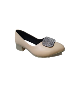 کفش کالج نگین دار مربعی